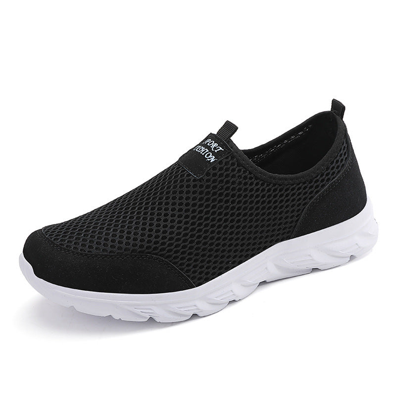 Kelvin – Ademend Zomer Mesh Instap Sneakers Lichtgewicht Reis Schoenen