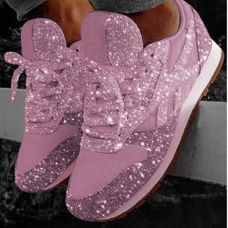 Pamela – Modieuze Glittersneakers voor Dames