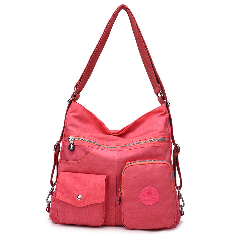Ruth – Luxe Waterdichte Nylon Schoudertas met Grote Capaciteit