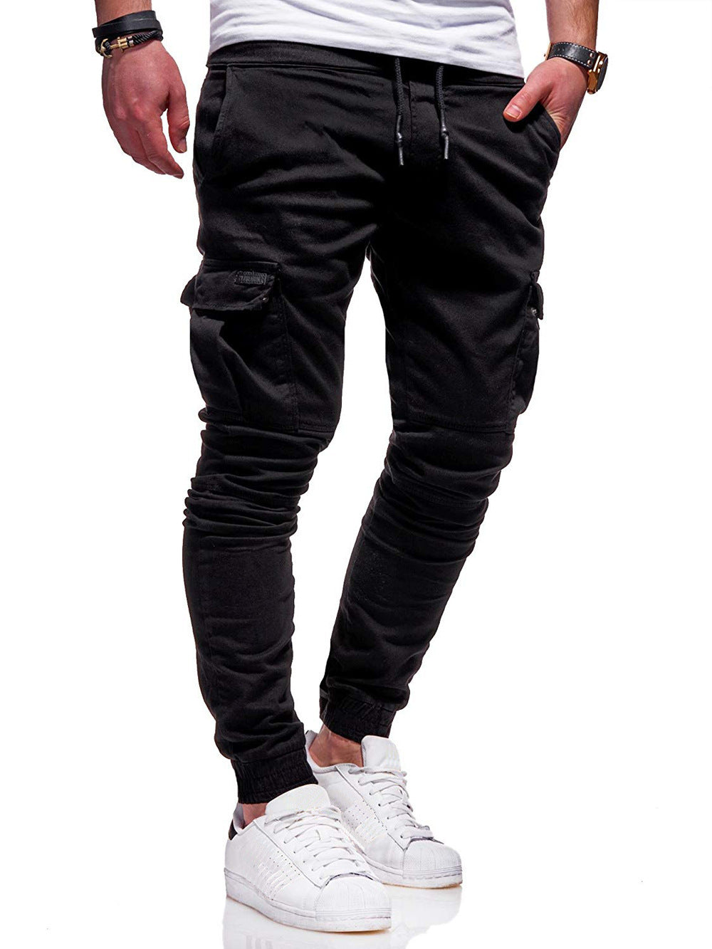 Colin – Elastische Sportieve Baggy Broek voor Heren