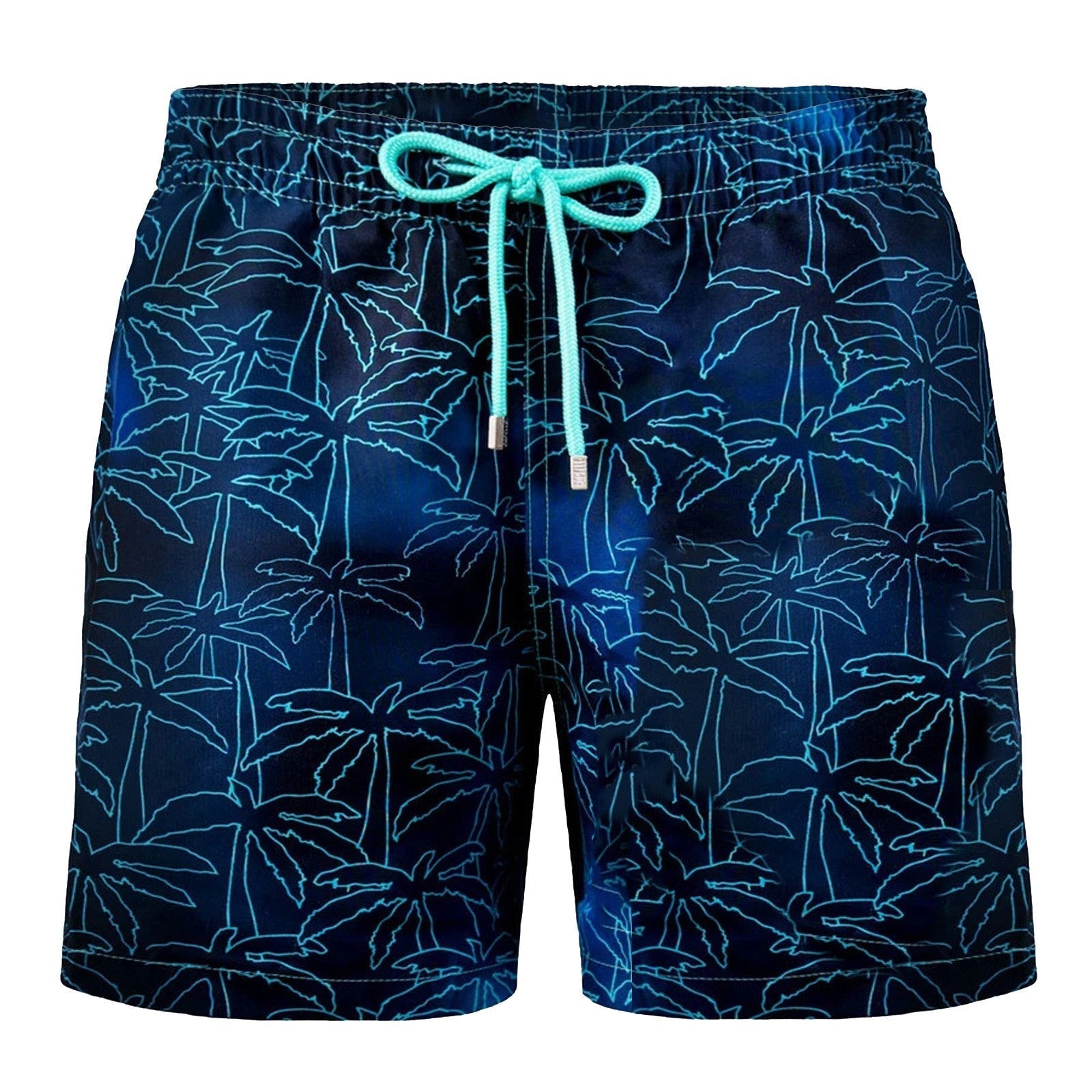 Heren Zwemshort met Tropische Print – Sneldrogende Zwembroek voor Strand en Vakantie