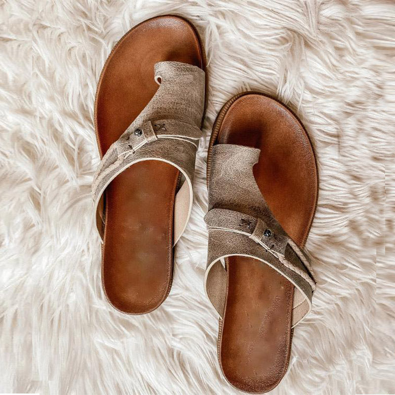 Amanda – Casuale Lage Hakken Europese En Amerikaanse Slippers Fashion