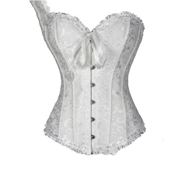 Elegante Dames Push-Up Kanten Corset met Smalle Taille en Slanke Pasvorm – Zomerstijl