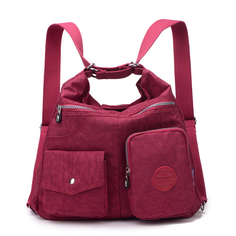 Ruth – Luxe Waterdichte Nylon Schoudertas met Grote Capaciteit