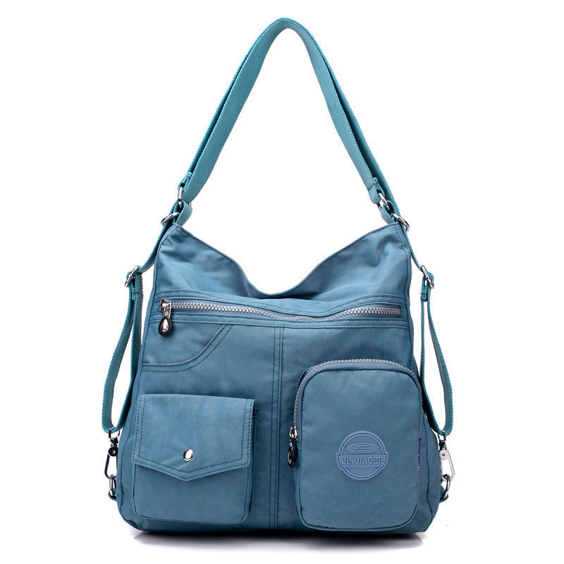 Ruth – Luxe Waterdichte Nylon Schoudertas met Grote Capaciteit