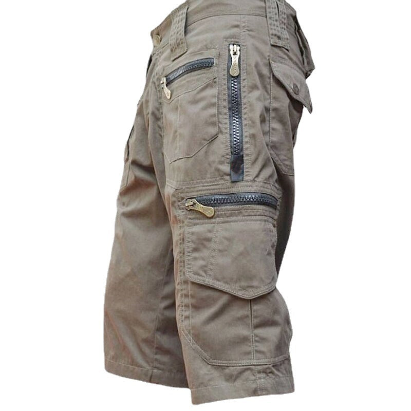 Heren Outdoor Cargo Korte Broek met Meerdere Zakken – Functioneel en Stoer voor Actieve Dagen