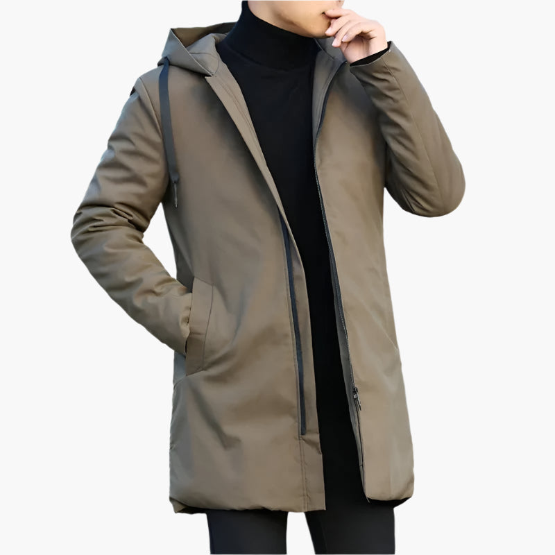 Heren Winterjas Sportief en Modern – Wind- en Waterdicht Outdoorjack