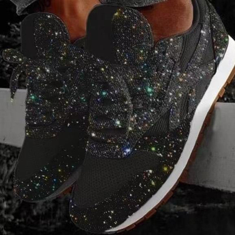 Pamela – Modieuze Glittersneakers voor Dames