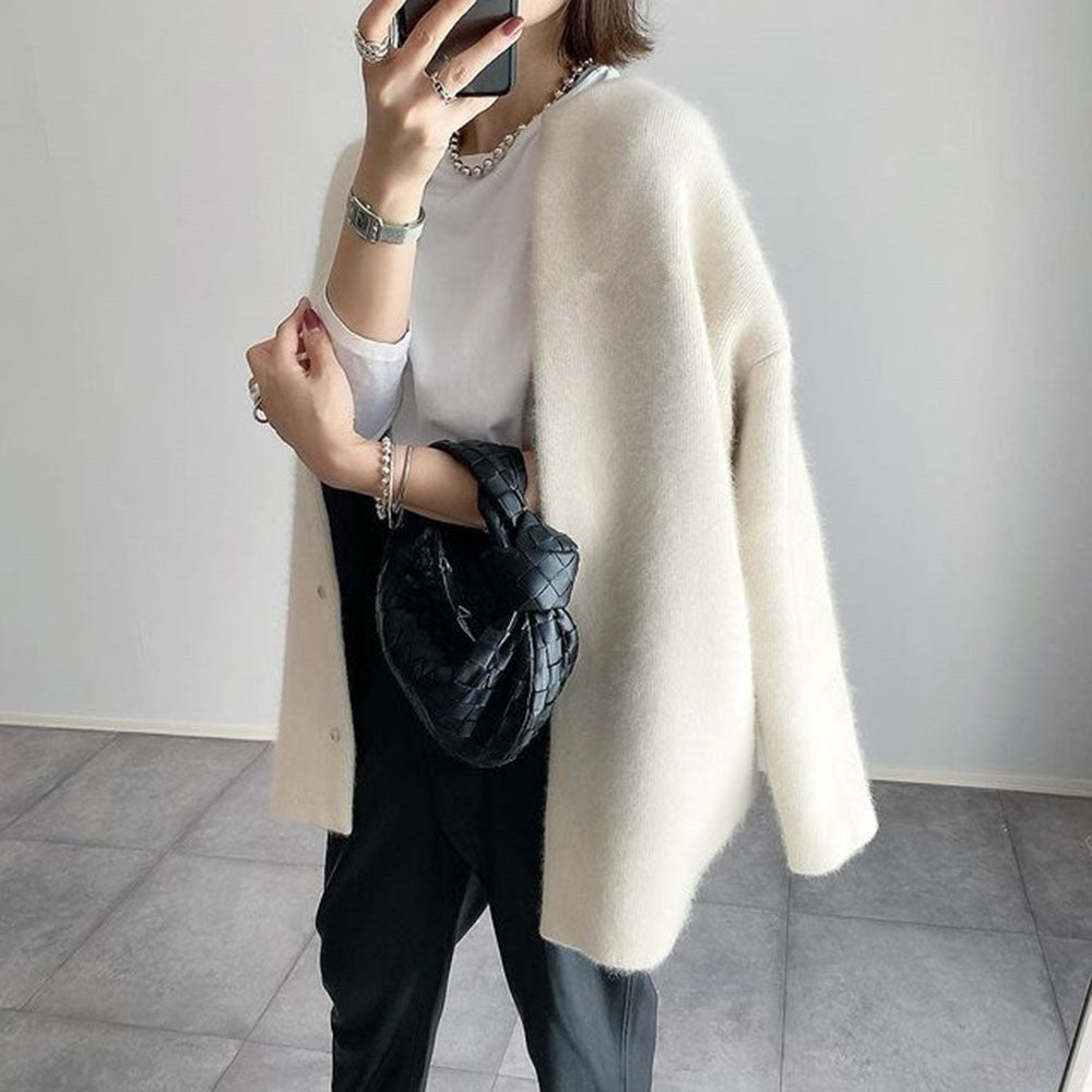 Dames Casual Elegante Gebreide Cardigan voor Dagelijks Gebruik