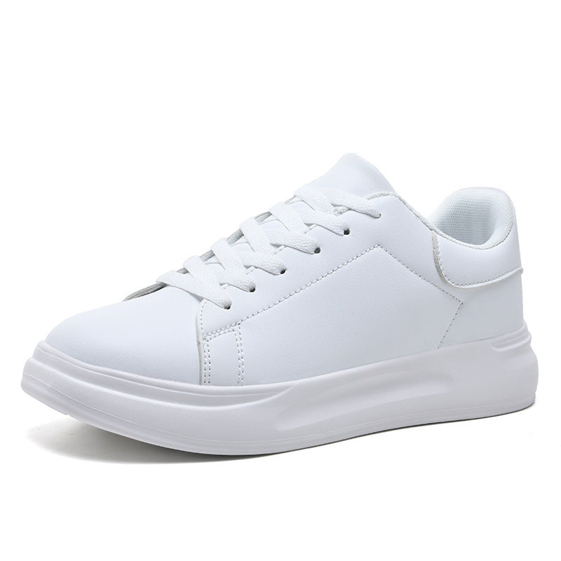 Norman – Grote Maat Witte Waterdichte Sneakers van Vegan Leer