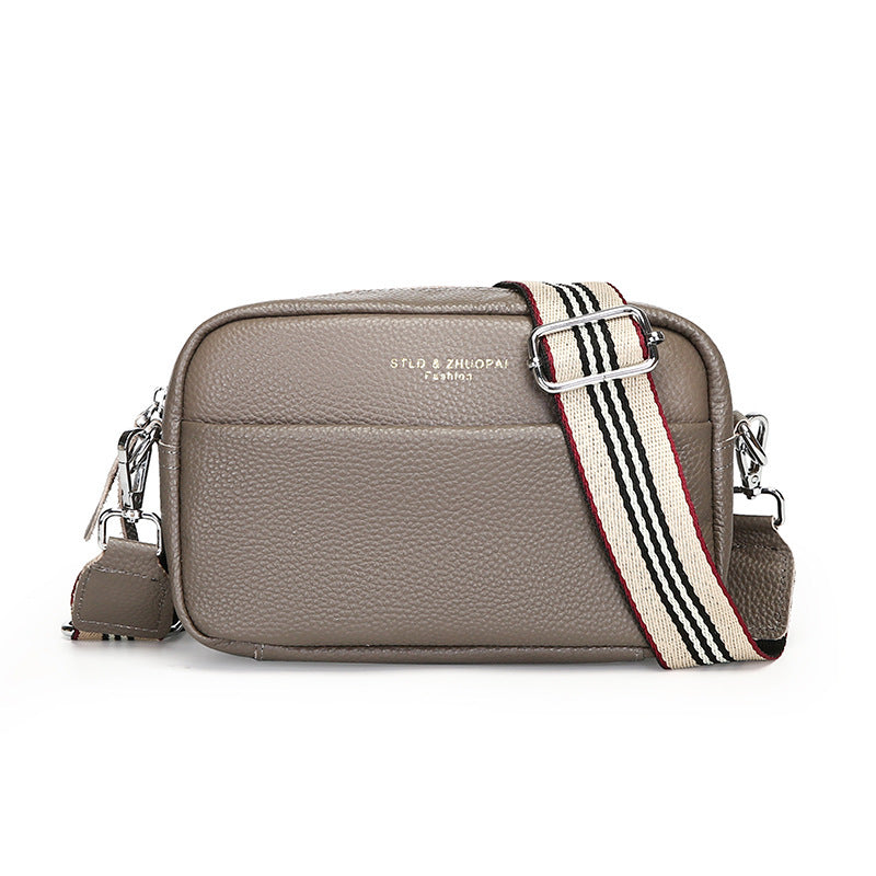 Dames crossbody schoudertas met brede band – Modieus en praktisch voor dagelijks gebruik