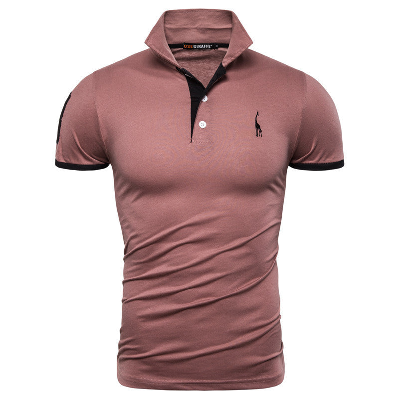 Dennis – Slim Fit Poloshirt met Sportieve Elegantie en Contrastdetails