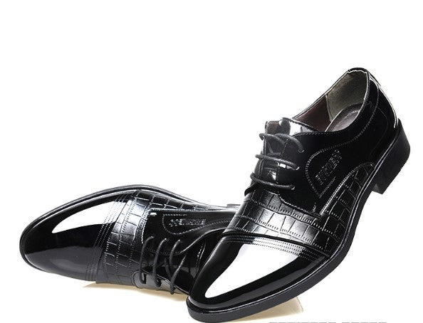 Harold – Spitse Herenschoenen met Vegan Leer en Microvezel