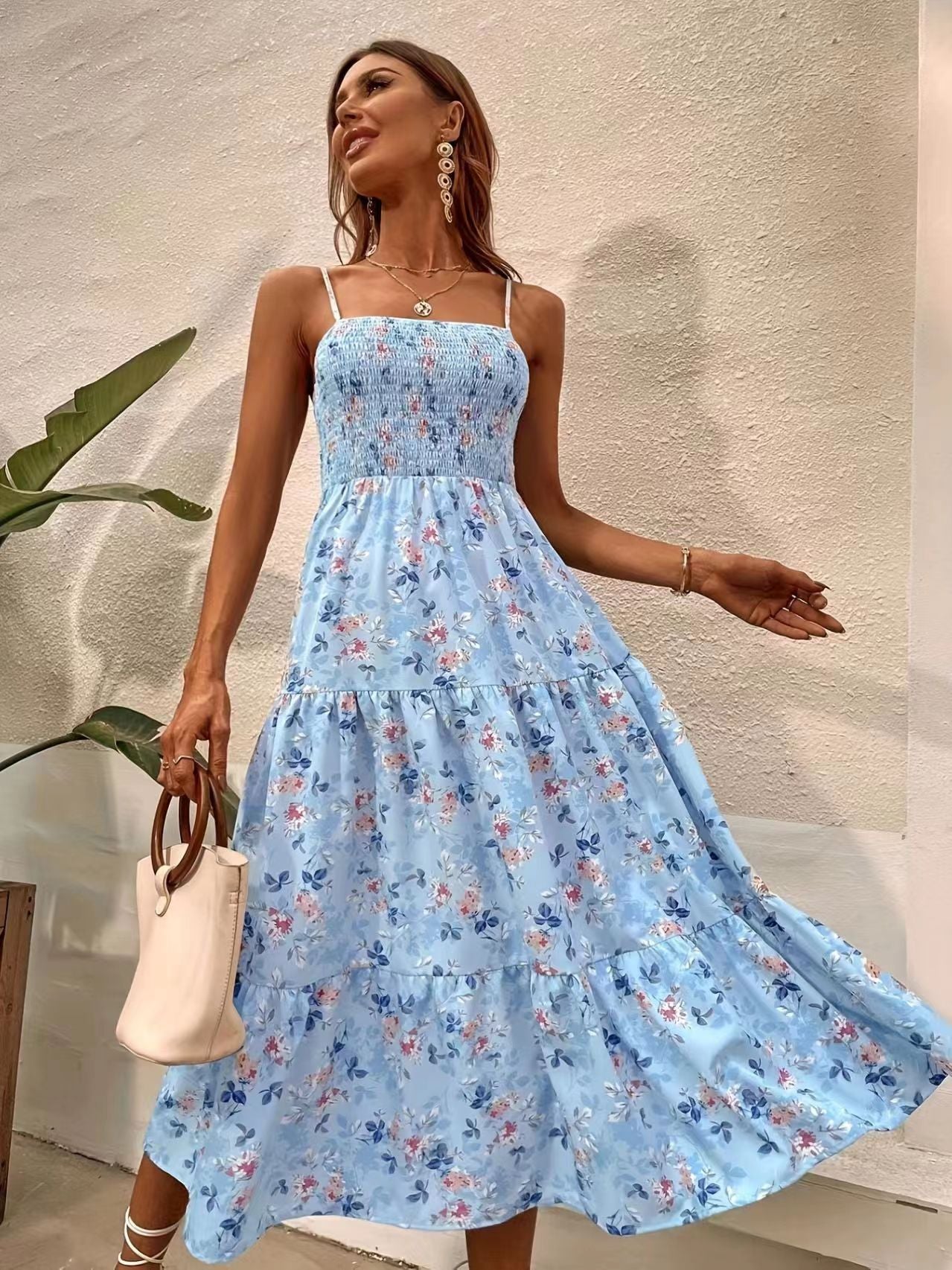 Joy – Zomerjurk met Bloemenstiksels