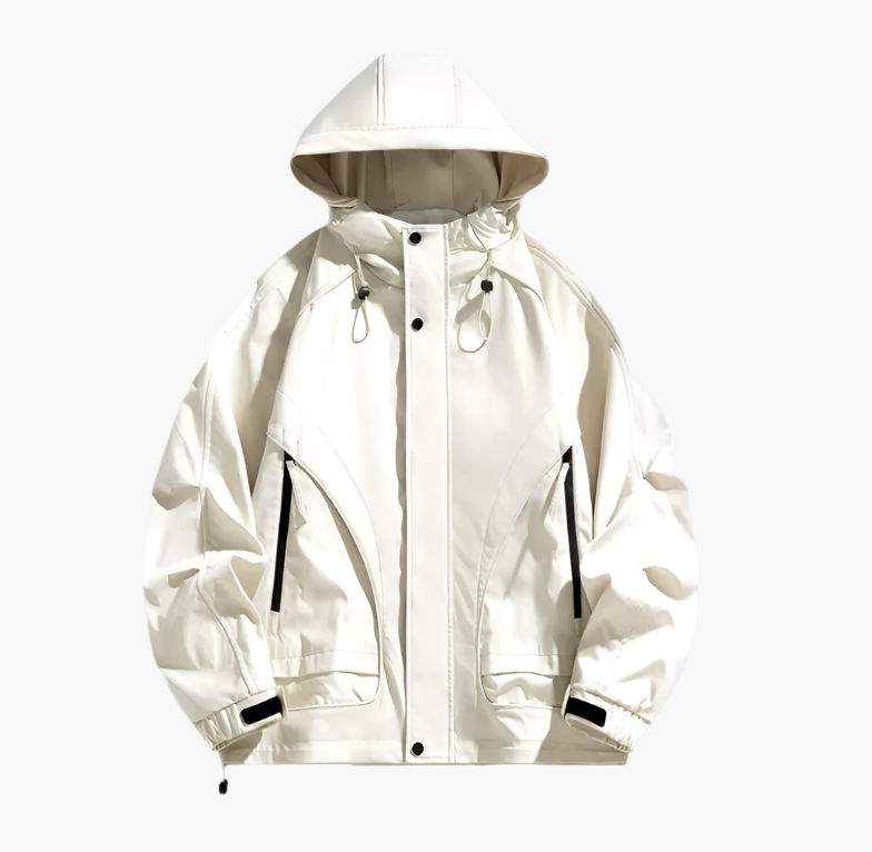 Heren Winddichte Outdoor Jas – Sportieve Waterdichte Windbreaker voor Avonturen en Dagelijks Gebruik