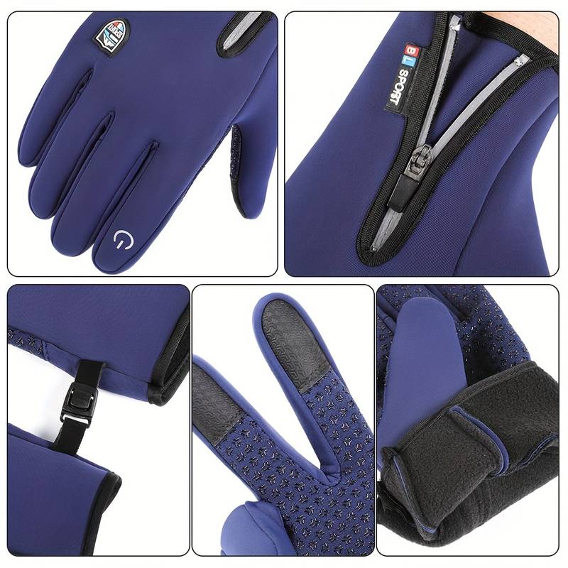 Unisex Winterhandschoenen voor Outdoor Sporten en Dagelijks Gebruik – Winddicht & Waterdicht, Premium Comfort
