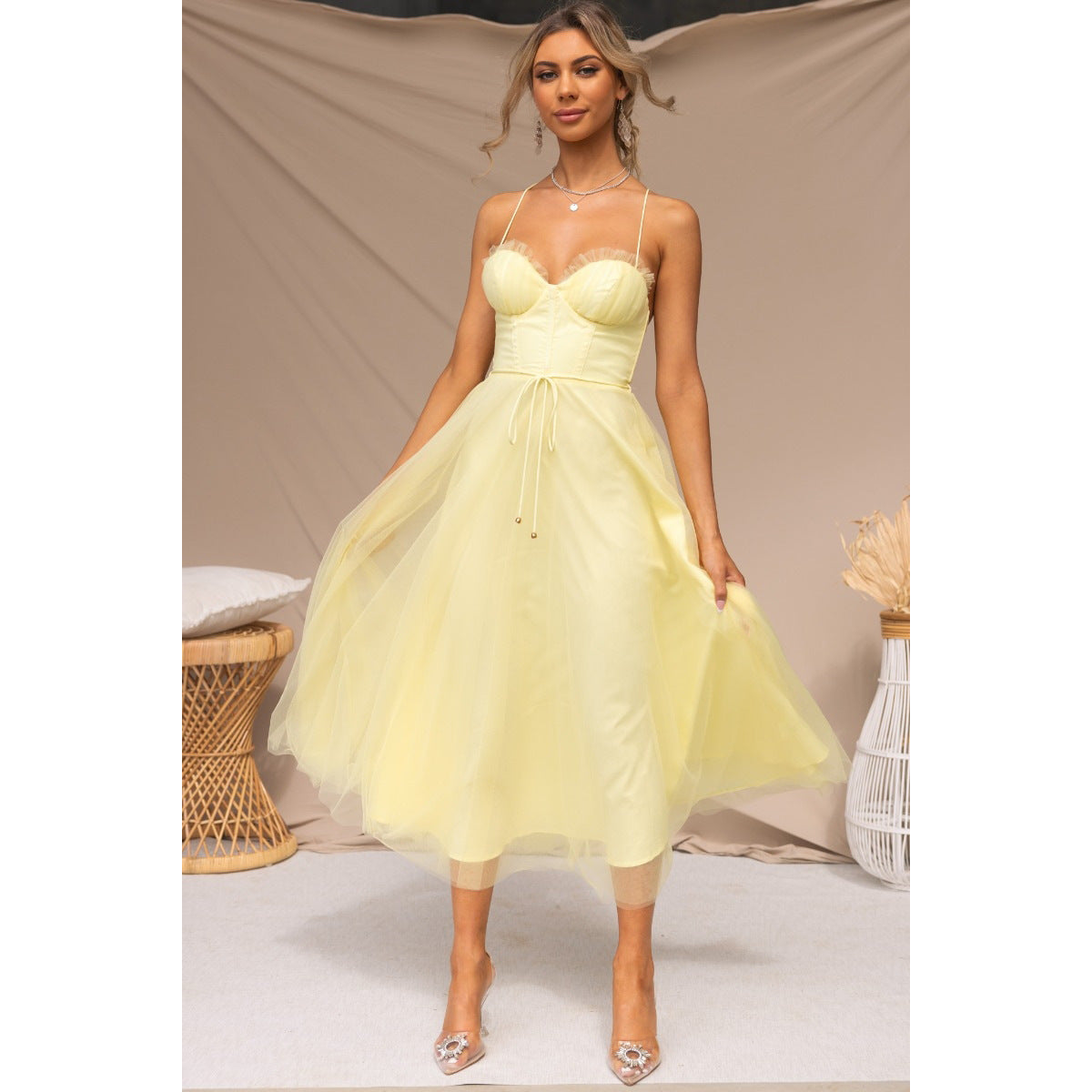 Gillian – Casual Jurk met Meerdere Kleuren