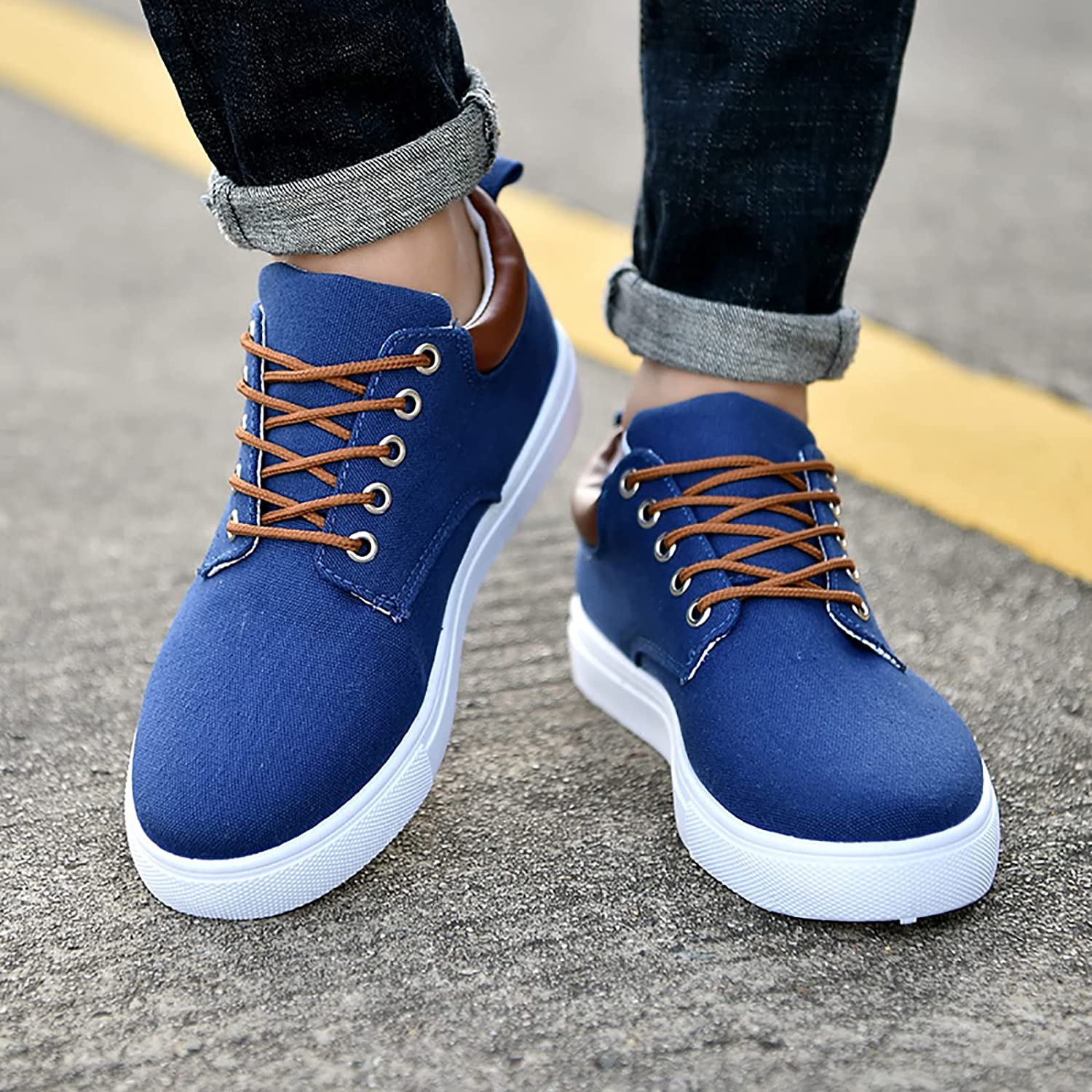 Heren Sneakers Casual Comfort Sportieve Lage Instappers