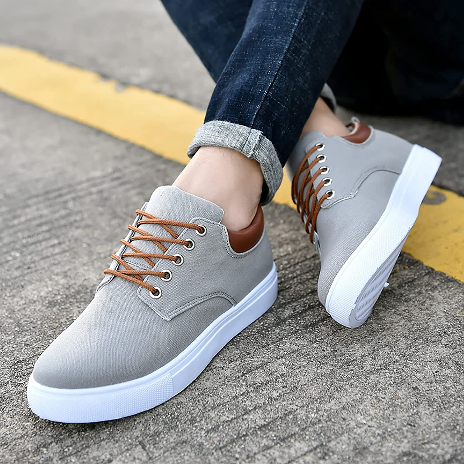 Heren Sneakers Casual Comfort Sportieve Lage Instappers