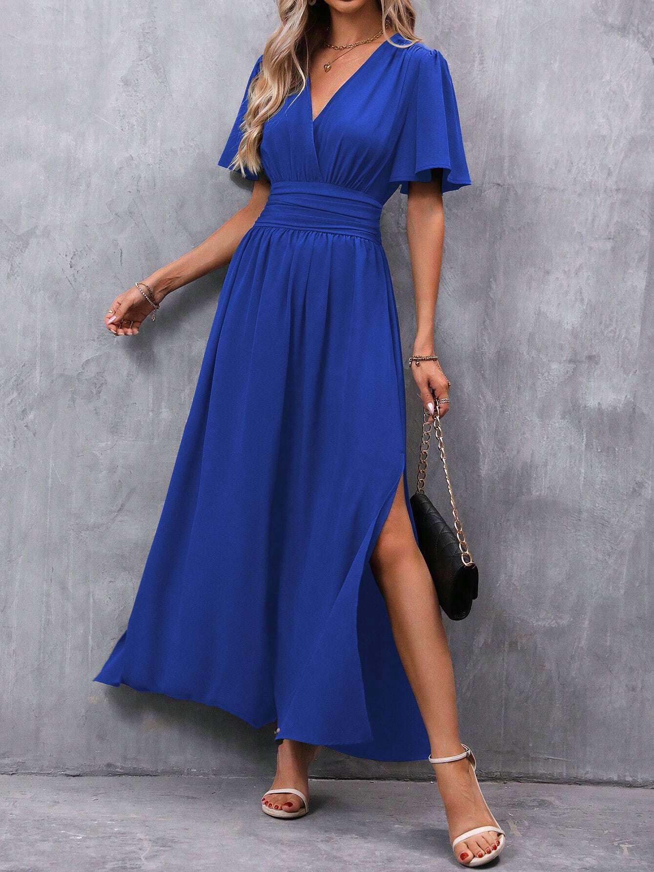 Elizabeth – Elegante Split Jurk