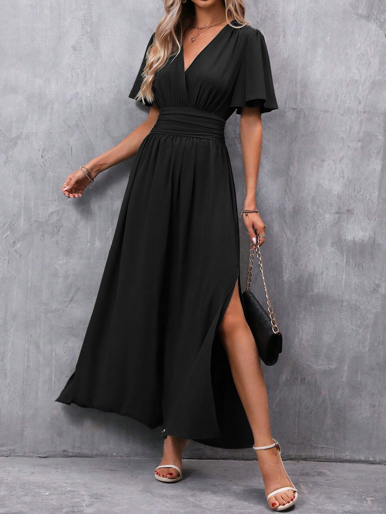 Elizabeth – Elegante Split Jurk