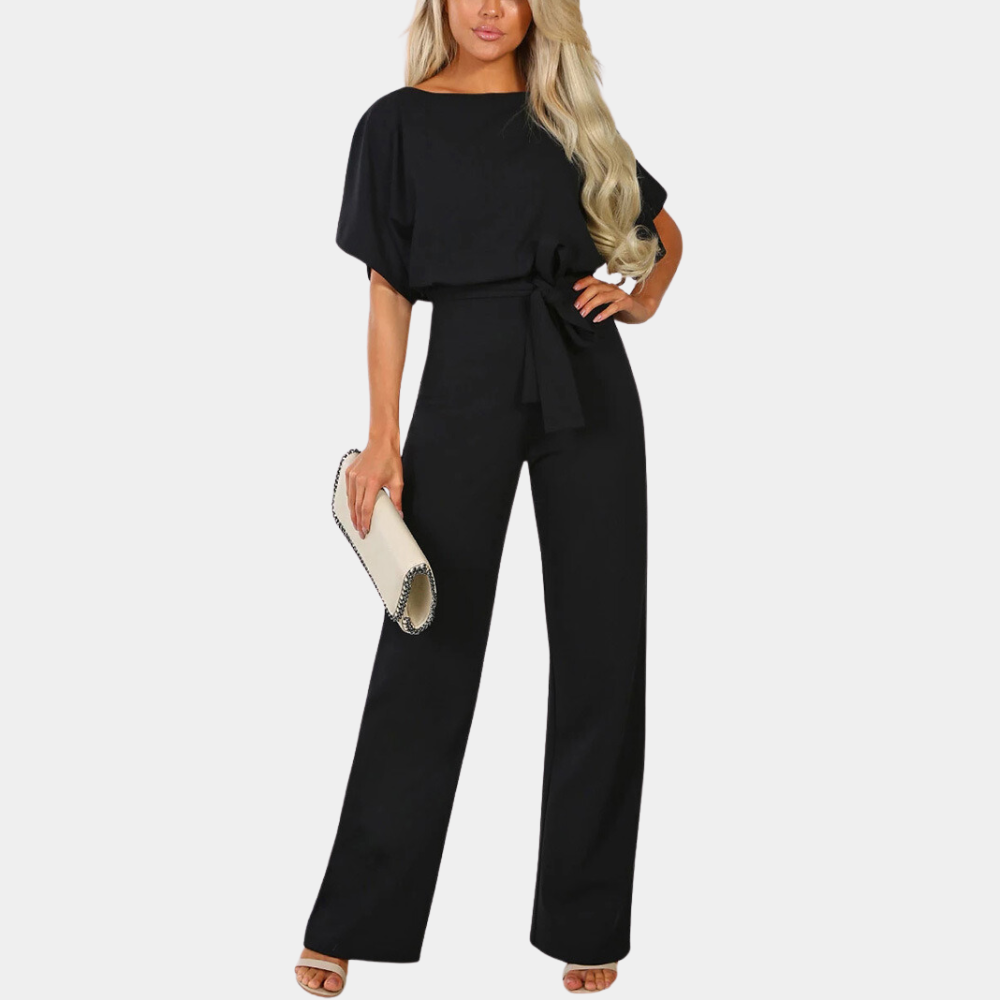 Dames Jumpsuit Elegant Stijlvol met Ceintuur – Voor Feest, Werk en Casual