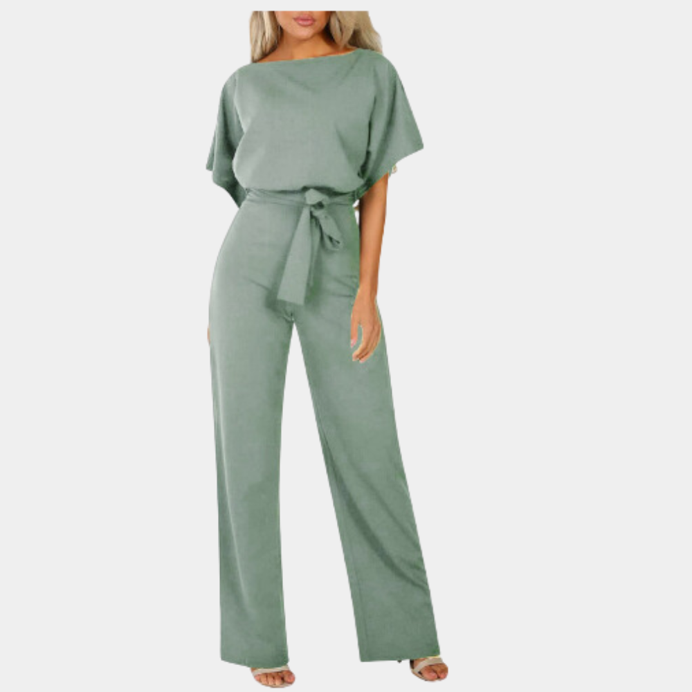 Dames Jumpsuit Elegant Stijlvol met Ceintuur – Voor Feest, Werk en Casual