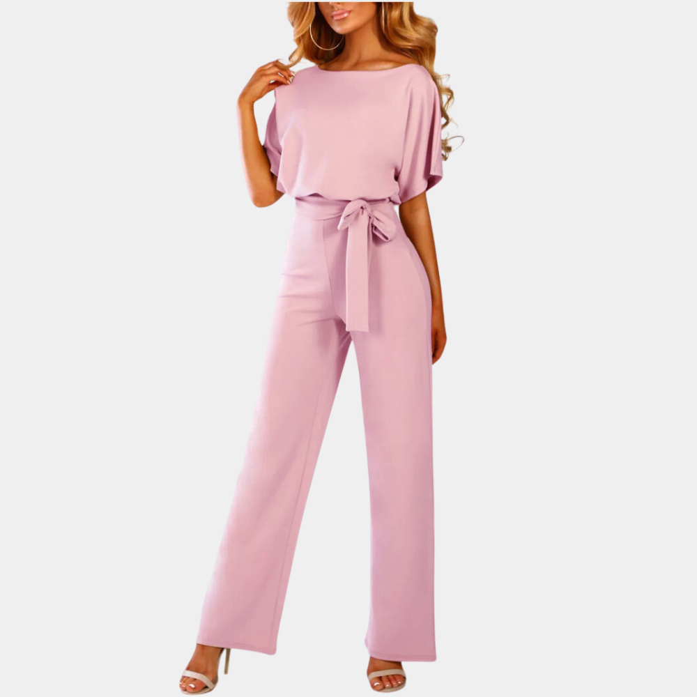 Dames Jumpsuit Elegant Stijlvol met Ceintuur – Voor Feest, Werk en Casual