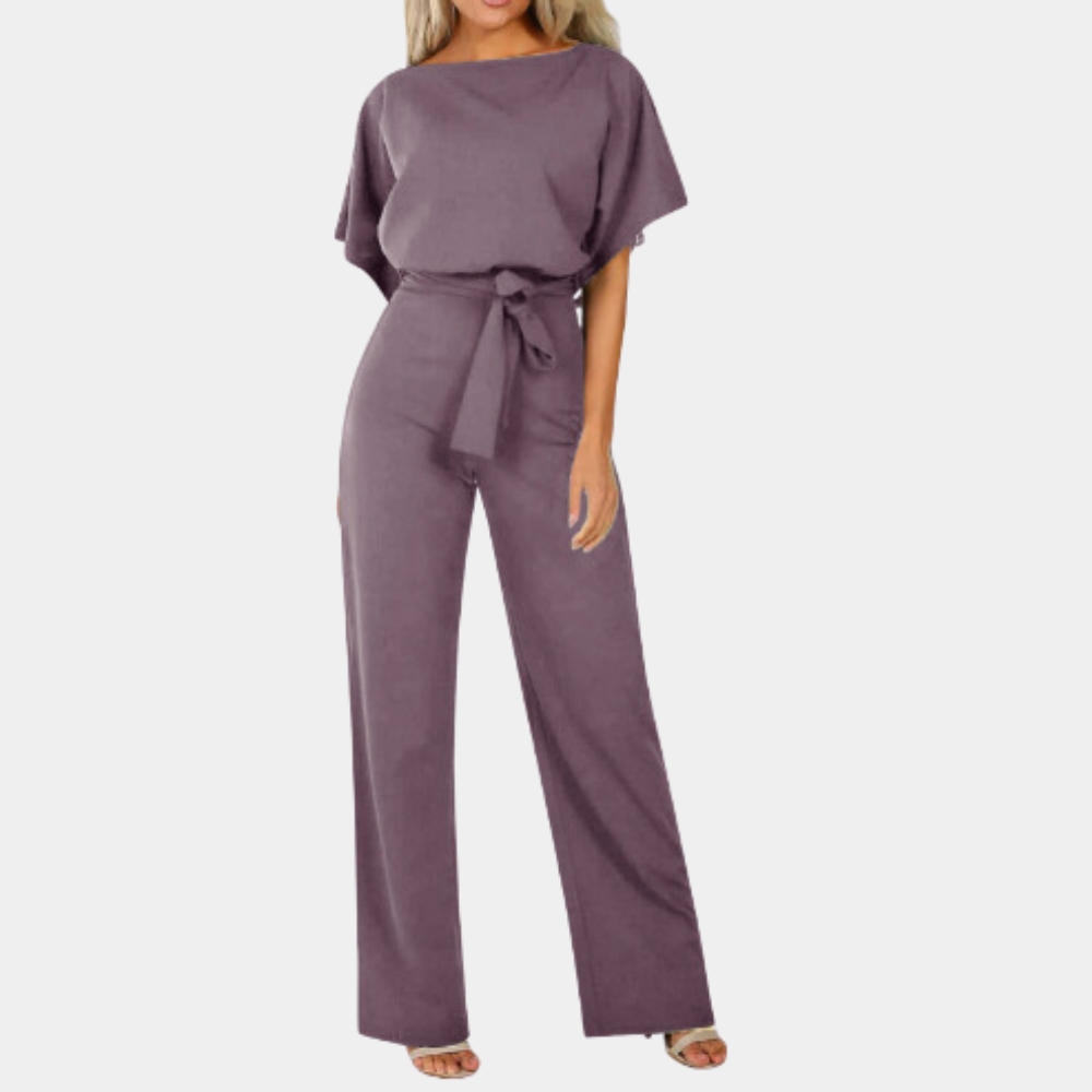 Dames Jumpsuit Elegant Stijlvol met Ceintuur – Voor Feest, Werk en Casual