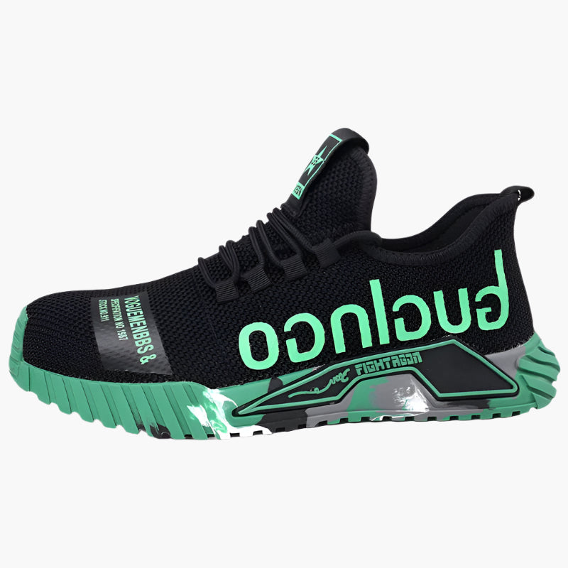 Heren Veiligheidsschoenen Sportieve Werkschoenen met Stalen Neus voor Bouw en Outdoor