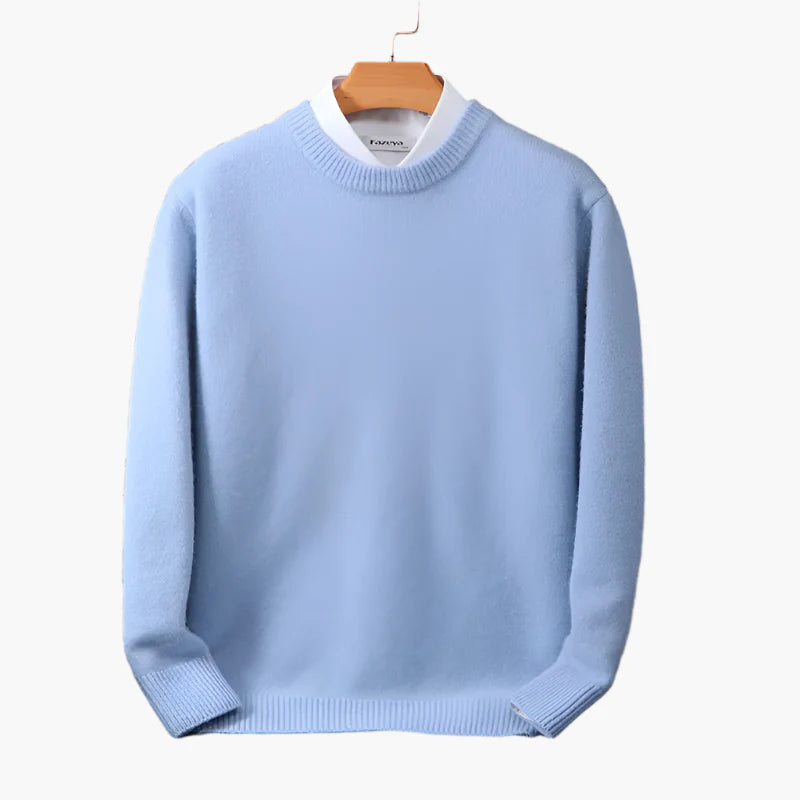 Heren Klassieke Pullover met Kraag – Stijlvolle Trui voor Zakelijk en Casual