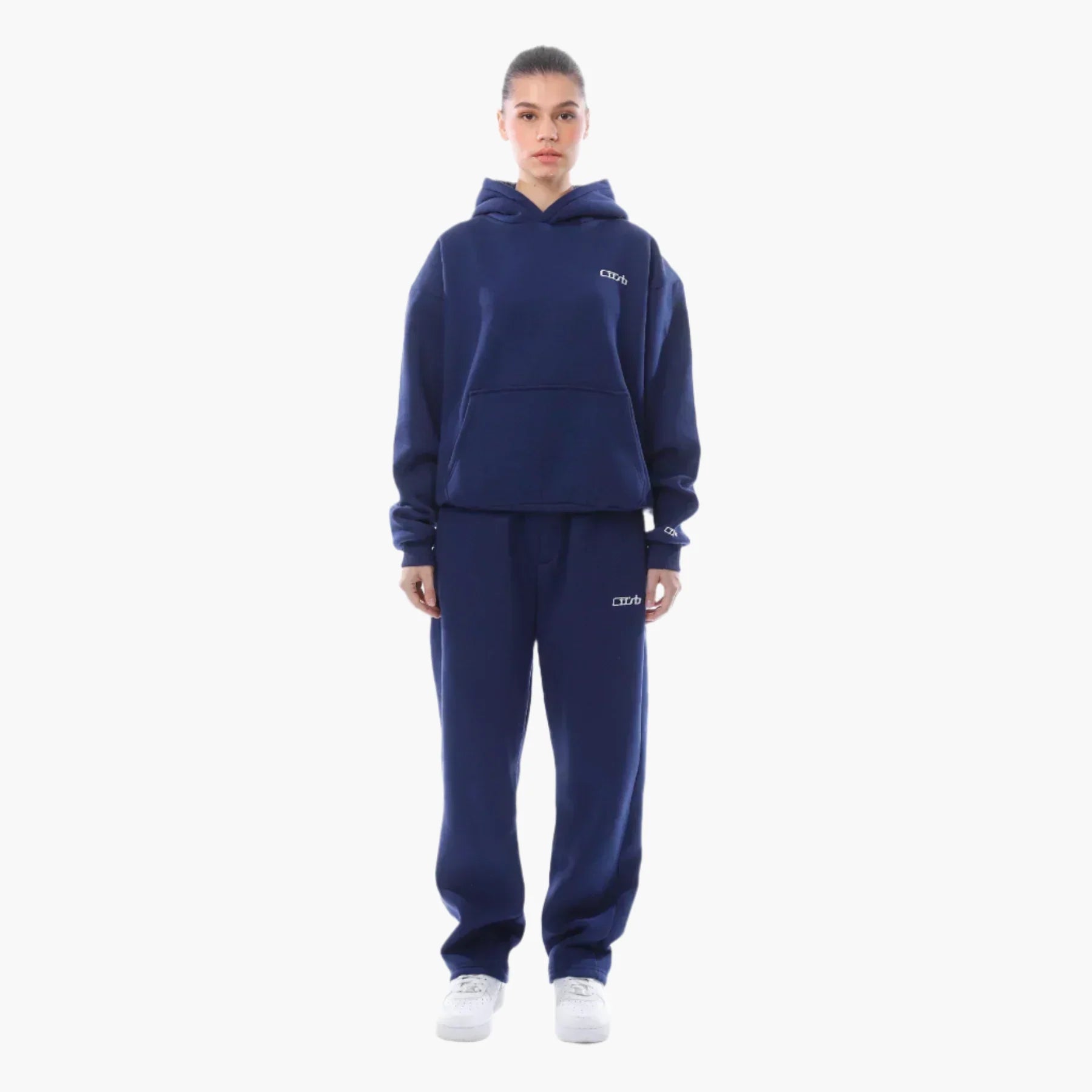 Dames 2-delig trainingspak – hoodie & joggingbroek voor sport en lounge