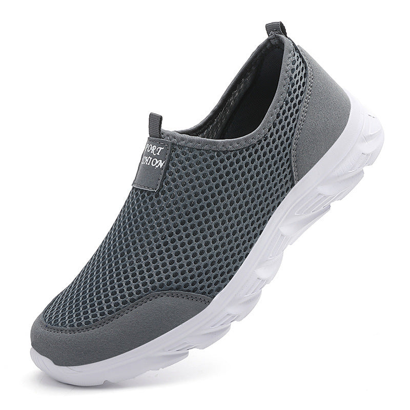 Kelvin – Ademend Zomer Mesh Instap Sneakers Lichtgewicht Reis Schoenen