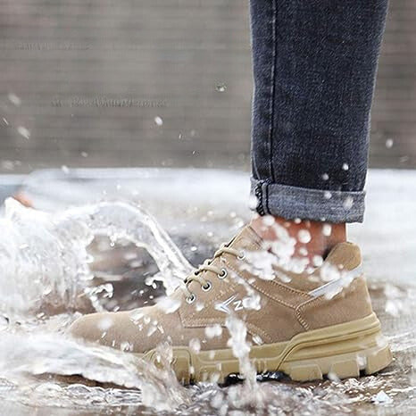 Heren Orthopedische Veiligheidssneakers voor Werk – Comfort & Bescherming – Sportieve Veiligheidsschoenen