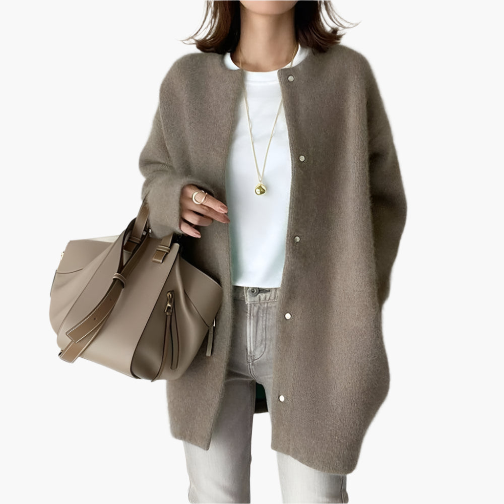 Dames Casual Elegante Gebreide Cardigan voor Dagelijks Gebruik