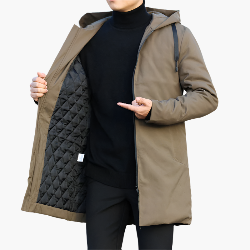 Heren Winterjas Sportief en Modern – Wind- en Waterdicht Outdoorjack