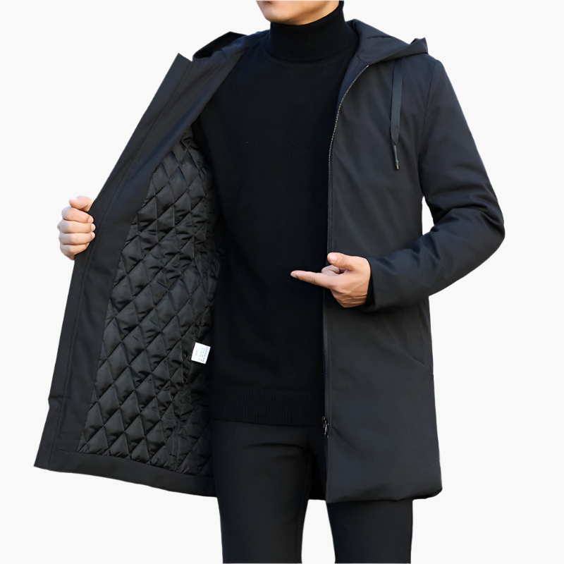 Heren Winterjas Sportief en Modern – Wind- en Waterdicht Outdoorjack