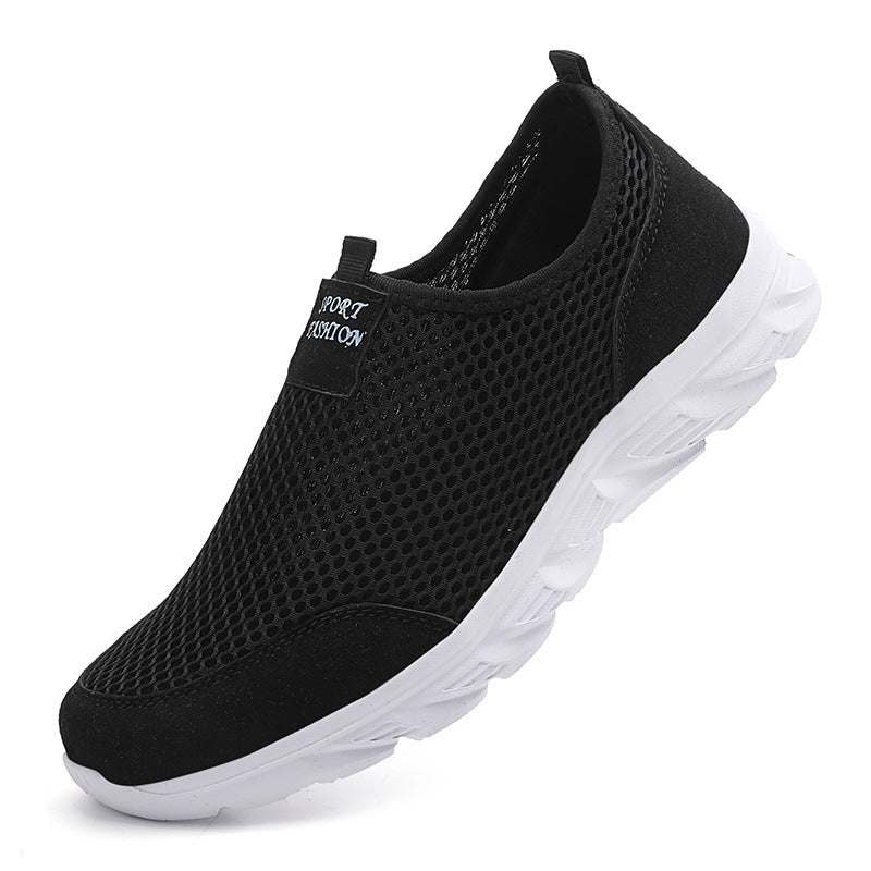 Kelvin – Ademend Zomer Mesh Instap Sneakers Lichtgewicht Reis Schoenen