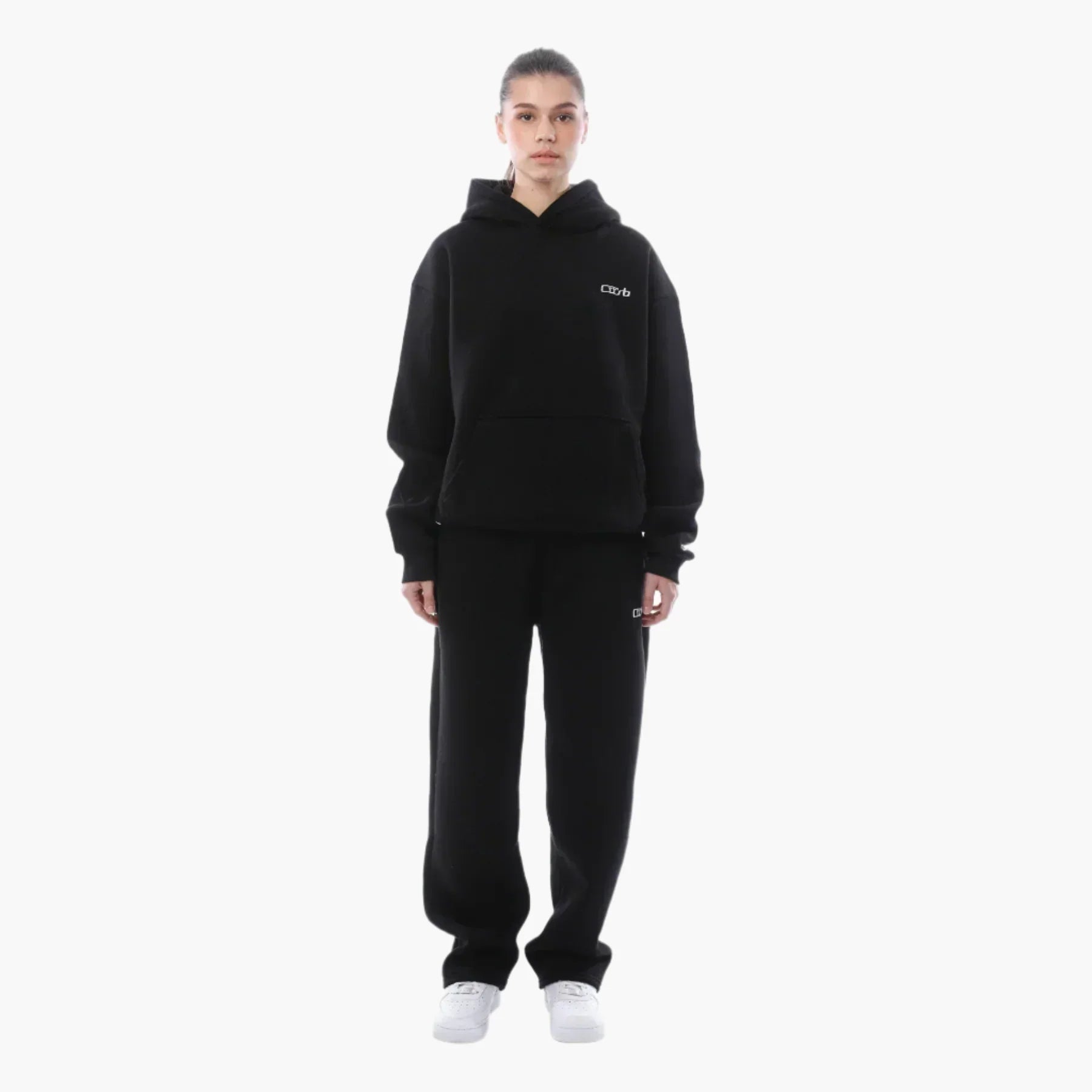 Dames 2-delig trainingspak – hoodie & joggingbroek voor sport en lounge