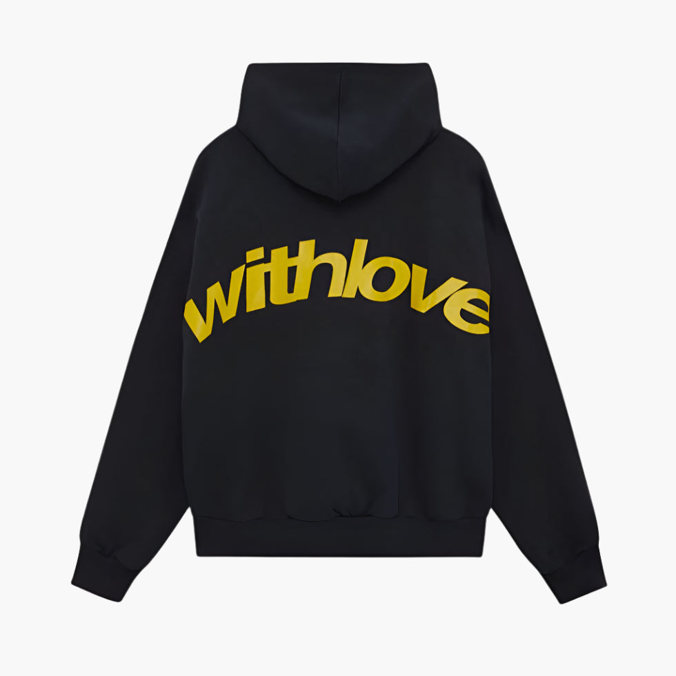 Dames Hoodie met Oversized Pasvorm en Statement Print
