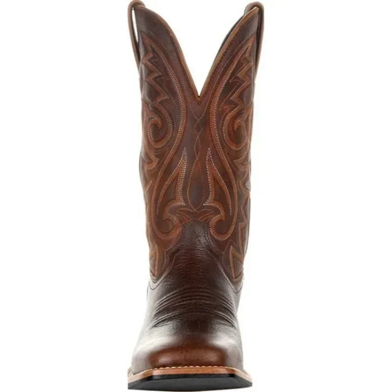 Heren Western Cowboylaarzen - Klassieke Stijl en Comfort voor Dagelijks Gebruik