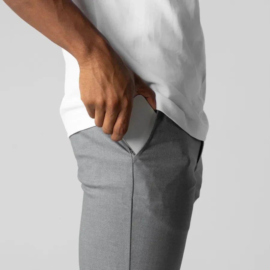 Heren Slim-Fit Chino Broek – Modern en Comfortabel voor Werk en Vrije Tijd