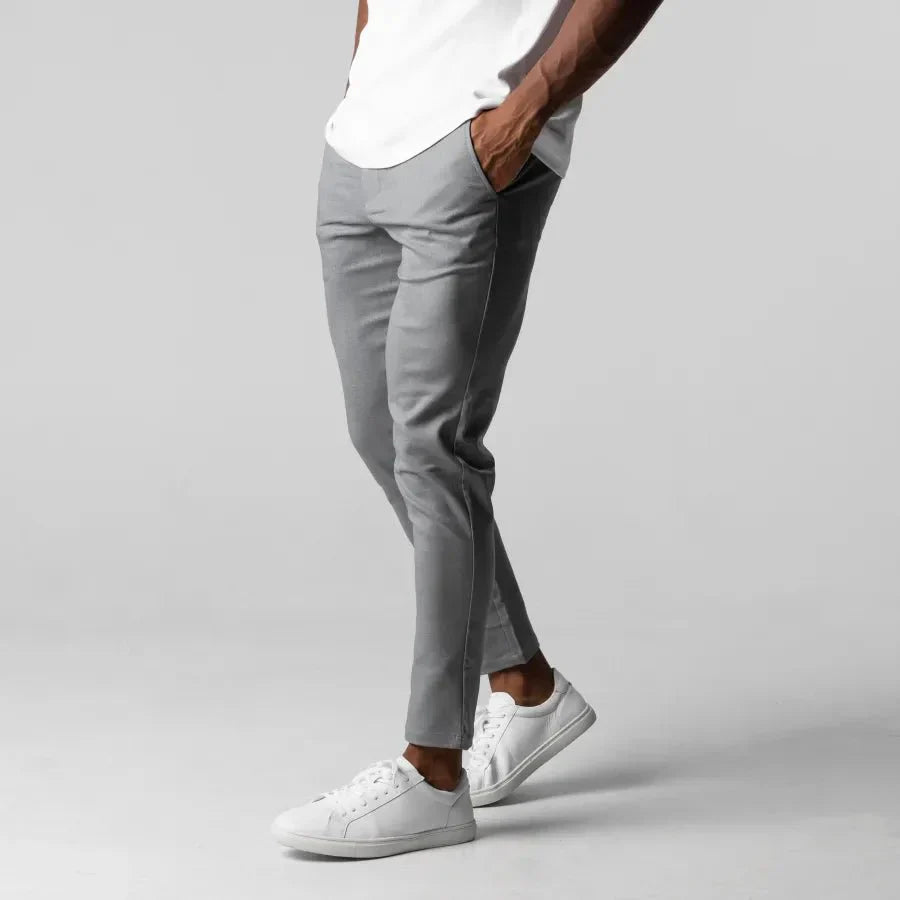 Heren Slim-Fit Chino Broek – Modern en Comfortabel voor Werk en Vrije Tijd
