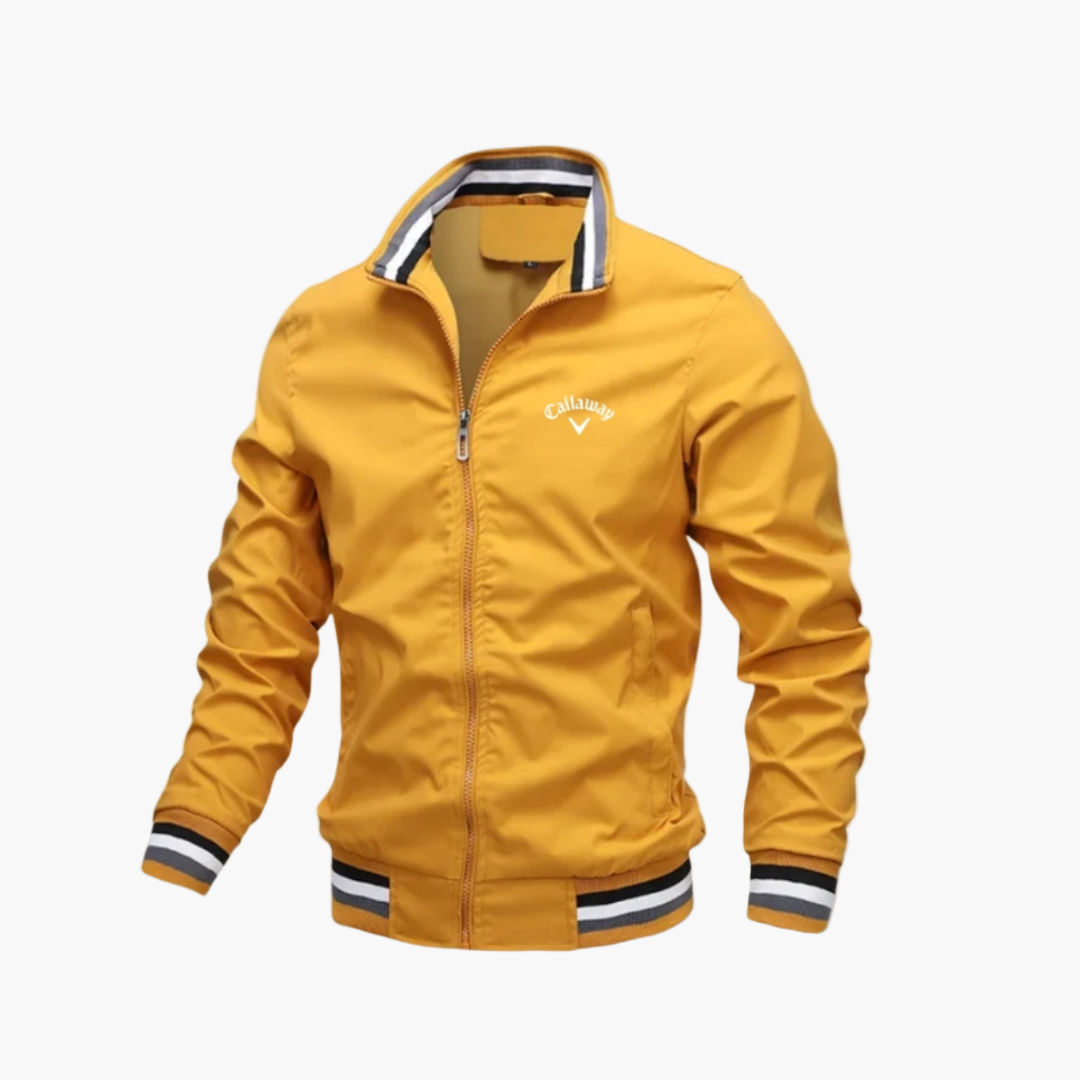 Heren Golfjack Windbreaker – Sportief Waterafstotend Jasje voor Golf, Reizen en Vrije Tijd