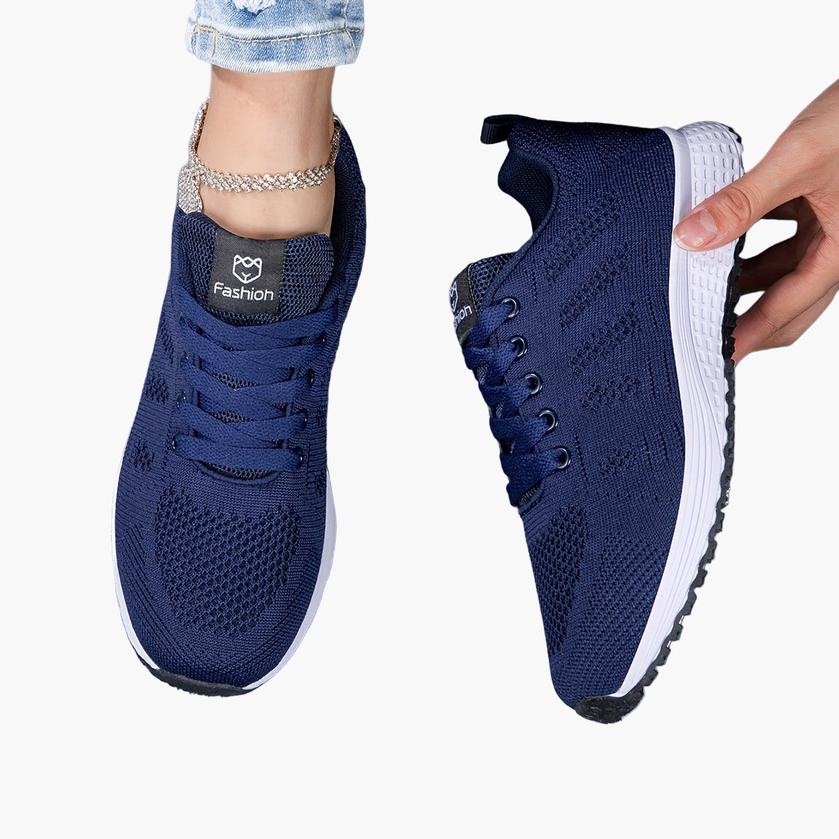 Dames Sportschoenen voor Casual en Fitness – Comfortabele Trendy Sneakers