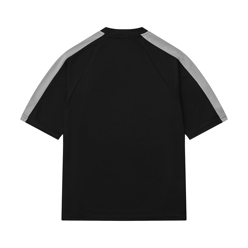 Heren Hip Hop Streetwear T-shirt met Gotisch Letterdesign voor Urban Lifestyle