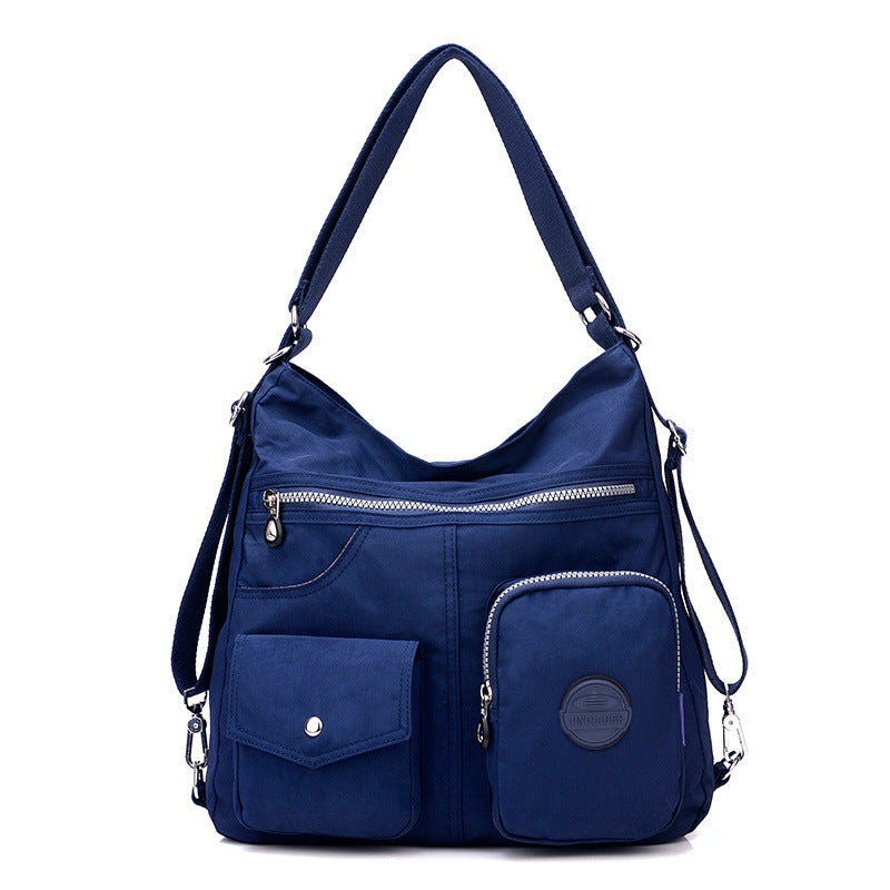 Ruth – Luxe Waterdichte Nylon Schoudertas met Grote Capaciteit