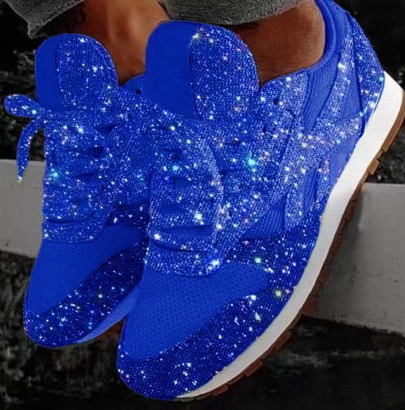 Pamela – Modieuze Glittersneakers voor Dames