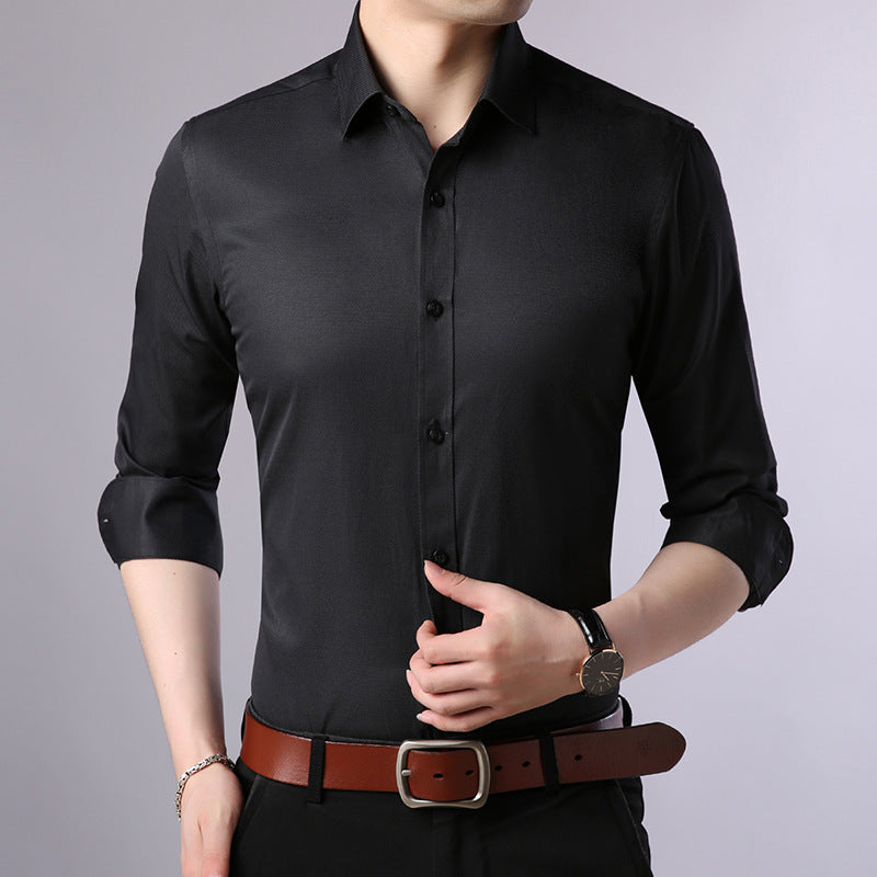 Victor – Stijlvol Slim Fit Katoenen Overhemd voor Heren