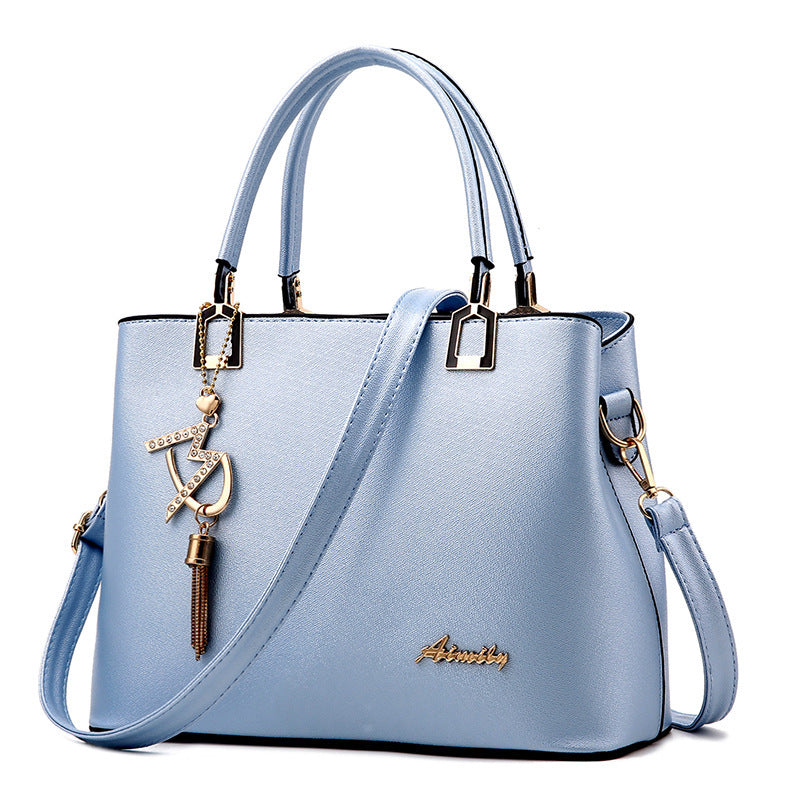 Dames Elegante Handtas met Schouderriem en Luxe Hanger